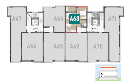 Апартамент D42-A68